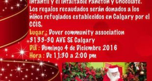 Comunidad Peruana en Calgary invita a una Chocolatada Navideña