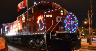 Diciembre 9-2017 The Holiday Train is coming town
