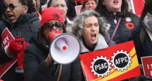 Huelga en Canadá-acuerdo provisional en Ottawa